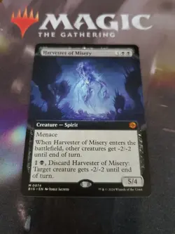 Mtg. Harvester of Misery. Borderless. Outlaws of Thunder Junction. Nm - Image 1