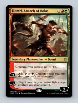 Domri, Anarch of Bolas War of the Spark Non-Foil MTG NM - Image 1