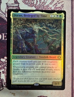 MTG Foil Doran, Besieged by Time Lorwyn Eclipsed Magic the Gathering NM - Image 1