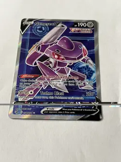 Genesect V 254/264 Ultra Rare Full Art Pokemon TCG SWSH Fusion Strike Near Mint - Image 1