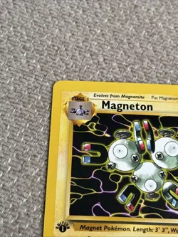 Magneton 1st Edition (26) Rare Fossil Pokemon TCG 26/62 NM - Image 2