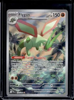 2025 Pokemon Phantasmal Flames Flygon Illustration Rare #101/094 - Image 1