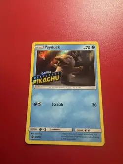 Psyduck - (Detective Pikachu Stamped) SM199 Promo SM Promos Pokemon TCG NM - Image 1