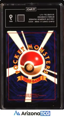 Pokemon 1999 Blaine's Charizard No006 Challenge From The Darkness Japanese TAG 9 - Image 2