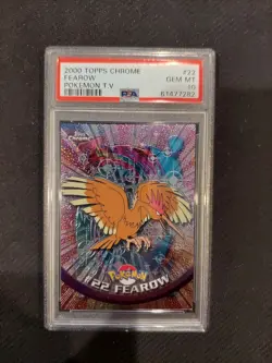 PSA 10 Chrome Fearow 2000 Topps Pokemon - Image 1
