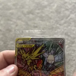 2019 Pokemon Moltres Zapdos Articuno GX Tag Team SM210 Black Star Promo SEALED - Image 2