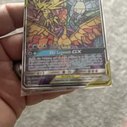 2019 Pokemon Moltres Zapdos Articuno GX Tag Team SM210 Black Star Promo SEALED - Image 3
