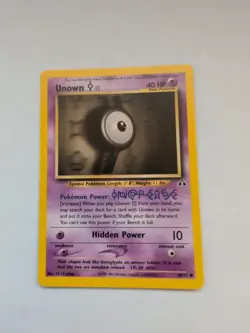 Unown [I] 68/75 Pokemon TCG Neo Discovery Unlimited VLP - Image 1