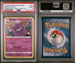 2020 POKEMON SWSH BSP CHAMPION'S PATH SPECIAL PIN COLLECTION GENGAR-HOLO PSA 10 - Image 3