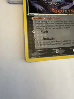 Pokemon Sableye EX Deoxys 23/107 Reverse Holo Rare 2005 60 HP - Image 2