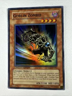 Goblin Zombie [CRMS-ENSE2] Super Rare Limited Edition LP Crimson Crisis Yugioh - Image 1
