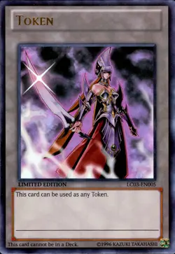 Yugioh! Emissary of Darkness Token - LC03-EN005 - Ultra Rare - Limited Editio - Image 1