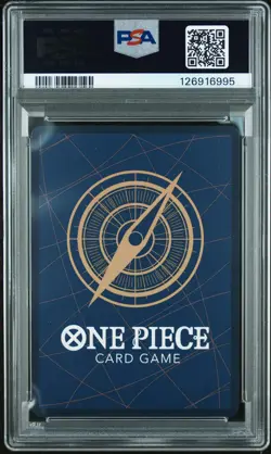 2025 ONE PIECE EB02-ANIME 25TH COLLECTION MANGA ALT ART MONKEY D. LUFFY PSA 10 - Image 2