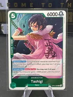 One Piece TCG Tashigi (R) Rare The Azure Sea’s Seven Foil - Image 1