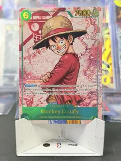 2025 One Piece Carrying On His Will Monkey D. Luffy SEC Alt Art OP13-118 MINT - Image 1