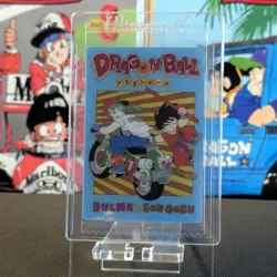Bulma Son Goku Dragon Ball Itajaga vol.7 Trading Card New Sealed NM 7-27 CR - Image 1