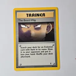 2002 Pokemon EX Ruby Sapphire The Boss’s Way #105/110 Trainer Card Ken Sugimori - Image 2