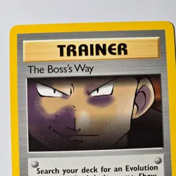 2002 Pokemon EX Ruby Sapphire The Boss’s Way #105/110 Trainer Card Ken Sugimori - Image 3