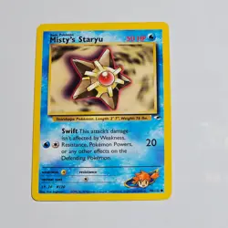 2000 Pokemon Gym Heroes Misty’s Staryu 90/132 WOTC Vintage Common English Card - Image 1