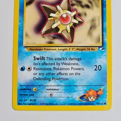 2000 Pokemon Gym Heroes Misty’s Staryu 90/132 WOTC Vintage Common English Card - Image 3