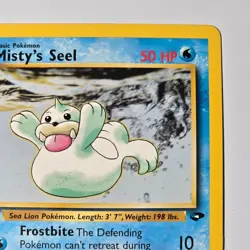 Misty's Seel 91/132 Gym Challenge WOTC Pokemon Card Common 1999-2000 - Image 3