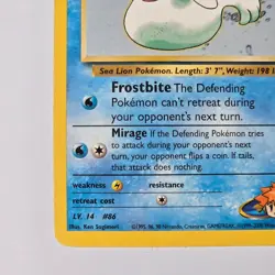 Misty's Seel 91/132 Gym Challenge WOTC Pokemon Card Common 1999-2000 - Image 5