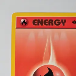 Fire Energy 128/132 1st Edition Gym Heroes WOTC Pokemon TCG Vintage Card - Image 2