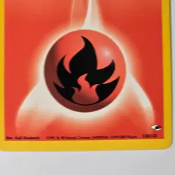 Fire Energy 128/132 1st Edition Gym Heroes WOTC Pokemon TCG Vintage Card - Image 5
