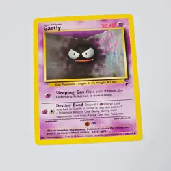 Pokemon Gastly Base Set 2 75/130 WOTC 2000 Common TCG Card Keiji Kinebuchi - Image 1