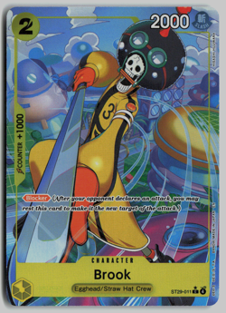 ONE PIECE TCG ST29 Egghead Promo Full Art Card x5 Lot - Franky, Sanji & More - Image 3