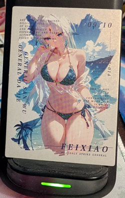 Feixiao Honkai Star SSR-14 IKA QIANSE Goddess Story Card Waifu Anime Trading - Image 1