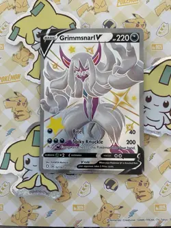✨ Grimmsnarl V - SV116/SV122 - Ultra Rare - Shining Fates - Pokemon TCG Card - Image 1