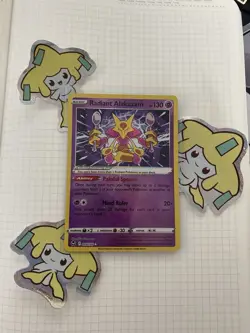 Radiant Alakazam - 059/195 - Radiant Rare - SWSH Silver Tempest - Pokemon Card - Image 1