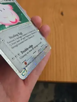 Pokemon Chansey EX TCG Holo Ultra Rare Card Ruby and Sapphire 96/109 LP - Image 2