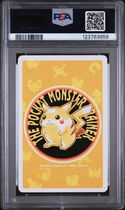 1998 POKEMON YELLOW VERSION PLAYING CARDS JOKER PROFESSOR OAK PSA 10 - Image 2