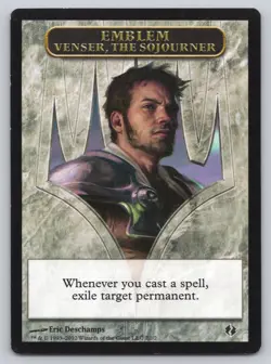 MTG Singles - Emblem - Venser, the Sojourner - Duel Decks: Venser vs. Koth -C541 - Image 1