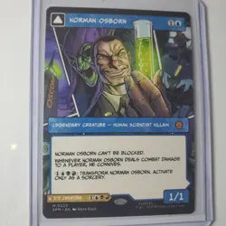 MTG Marvel Spiderman Norman Osborn Green Goblin Borderless Card Non-Foil 0220 - Image 2