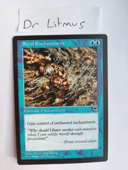 1x Steal Enchantment Tempest MTG Great Condition - Image 1