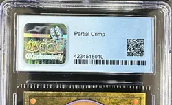 CGC 8.5 Ashaya, Soul of the Wild Error (Top Crimp) Prerelease Foil CRIMPED - Image 2
