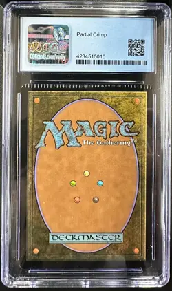 CGC 8.5 Ashaya, Soul of the Wild Error (Top Crimp) Prerelease Foil CRIMPED - Image 3