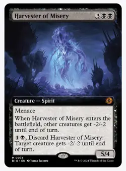 Harvester of Misery Outlaws of Thunder Junction: the Big Score Foil - Image 1