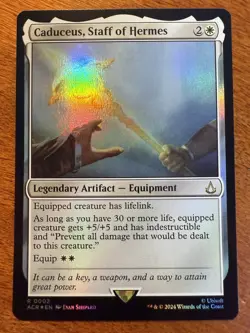 Caduceus, Staff Of Hermes FOIL MTG Assassin’s Creed NM-M 2 - Image 1