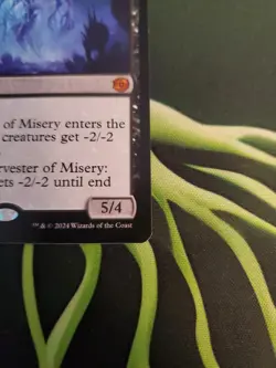 Magic The Gathering Harvester Of Misery Outlaws Of Thunder Junction NM 2024 - Image 5