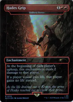 MTG Hades Grip - Sulfuric Vortex (2210) | NM Foil | Secret Lair God of War {SLD} - Image 2