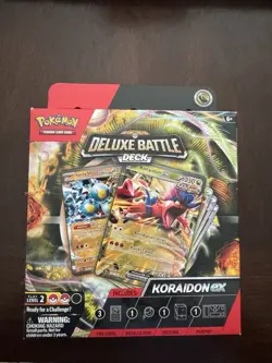 Pokemon Deluxe Battle Deck KORAIDON ex Factory Sealed Box Ready To Play Deck - Image 1