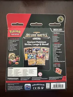 Pokemon Deluxe Battle Deck KORAIDON ex Factory Sealed Box Ready To Play Deck - Image 2