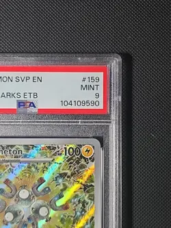 Pokemon TCG Magneton SVP 159 Surging Sparks Promo PSA9 - Image 2