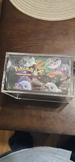 Pokemon TCG Sword & Shield Rebel Clash Booster Box 36 Packs SEALED Acrylic case - Image 2
