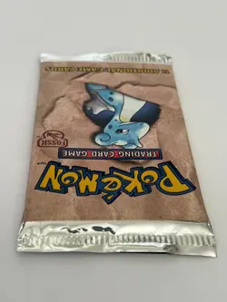 Pokemon Trading Card Game Booster Pack Fossil Set Lapras Art - WOTC 1999 NEW - Image 4
