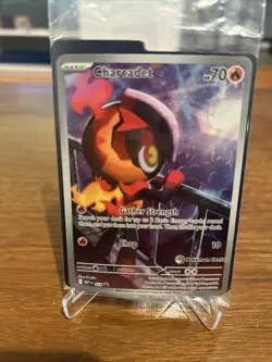 Charcadet 022 Pokemon Center Stamped Promo SEALED NM - Image 2